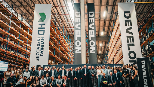 Develon Opens New Parts Distribution Center in Brazil