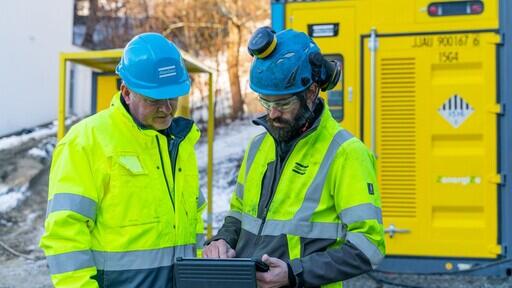 Atlas Copco ZBC Energy Storage System Runs Emission-Free Construction Site in Norway