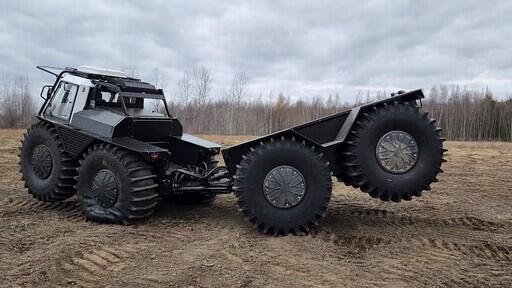 Fat Truck Pushes the Limits with New 8x8 Vehicle