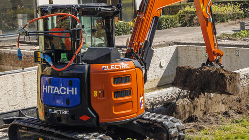 Hitachi Launches Europe’s First Zero-Emission 5t Battery-Powered Excavator