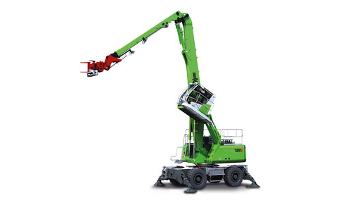 New Sennebogen 728 E Tree Care Handler is Made for the Extreme